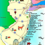 Jersey Shore Beach Map Jersey Shore Nj Beaches New Jersey Beaches