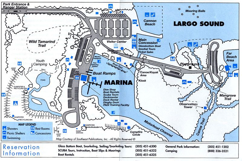 John Pennekamp Campground Map Large JPG 800 532 Pixels John Pennekamp ...