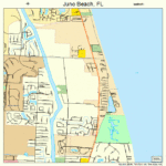 Juno Beach Florida Street Map 1235850