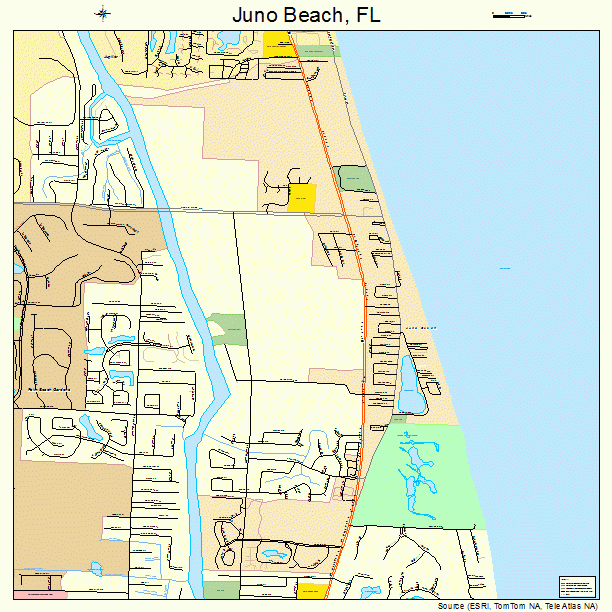 Juno Beach Florida Map