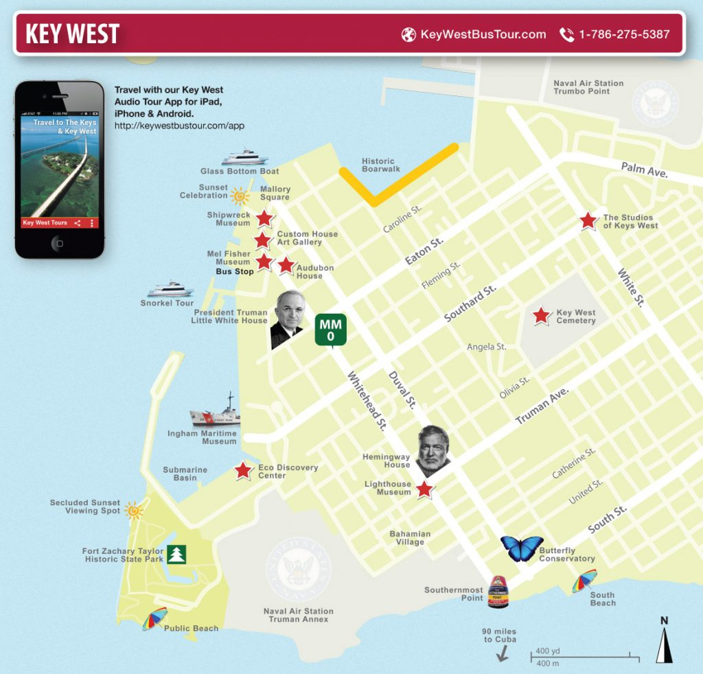 Key West And Florida Keys Maps Miami Beach 411 Travel Store Florida 
