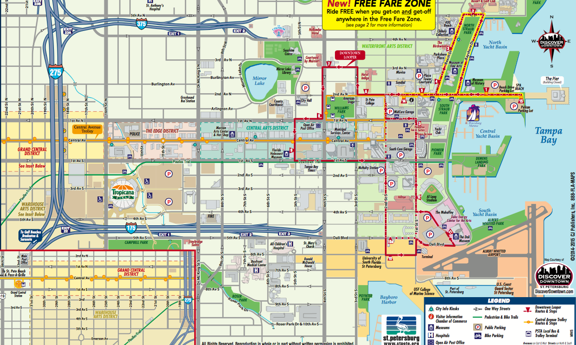 SCBT Route Schedules Stops Maps Beach Trolley Beach Map