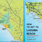 Laguna Beach Area Road Map