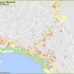 Laguna Beach Downtown Map