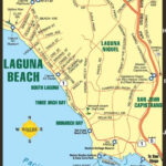 Laguna Beach Tourist Map Laguna Beach Mappery Laguna Beach