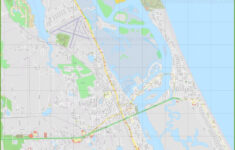 Large Detailed Map Of New Smyrna Beach