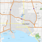 Long Beach California Map GIS Geography