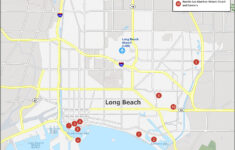 Long Beach California Map GIS Geography