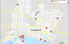 Long Beach California Map GIS Geography