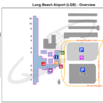 Long Beach Long Beach Daugherty Field LGB Airport Terminal Map