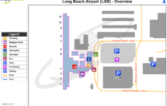 Long Beach Long Beach Daugherty Field LGB Airport Terminal Map