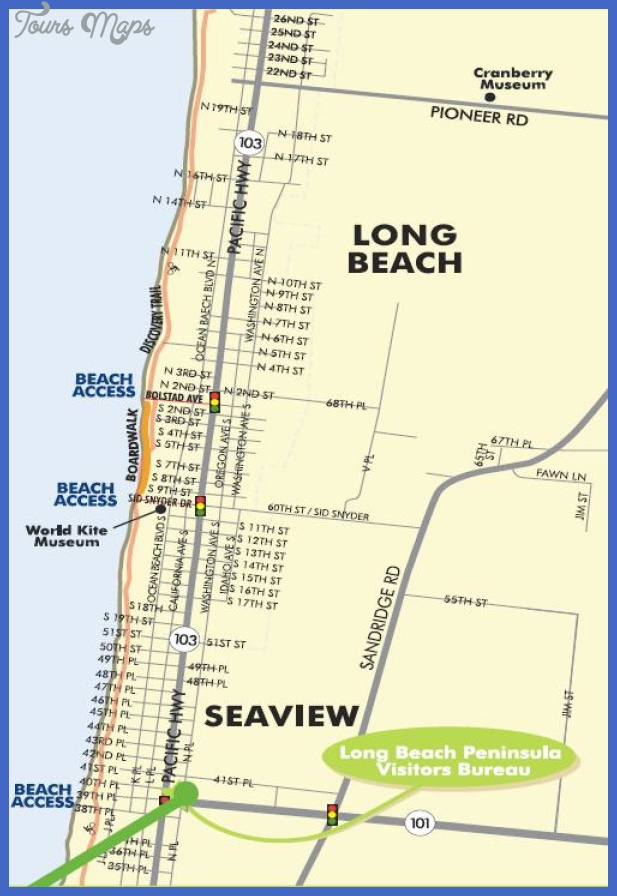 Long Beach Map Tourist Attractions ToursMaps