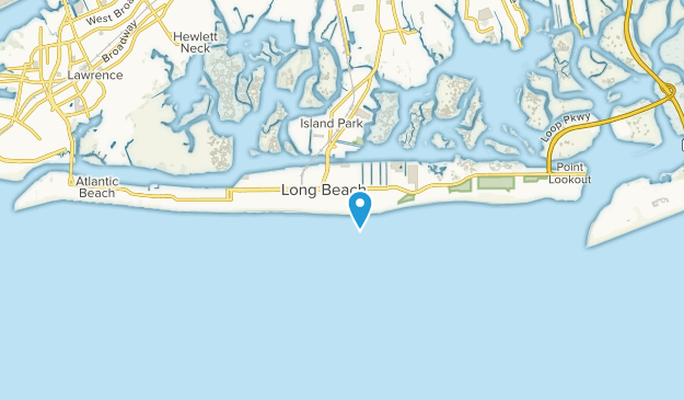 Long Beach New York Map Zip Code Map