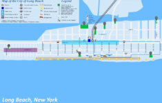 Long Beach NY Tourist Map
