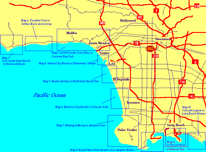Los Angeles County Beaches USC Sea Grant USC Dana And David 