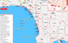 Los Angeles Map Beach Cities Towns Suburbs Zoning Main District
