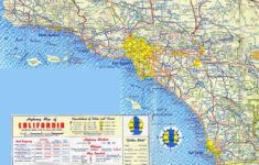 Los Angeles Map Travel Usa La California