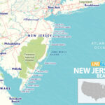 Map Of Beaches In New Jersey Live Beaches