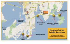 Map Of Beaches Rhode Island Vacation Newport Rhode Island Newport