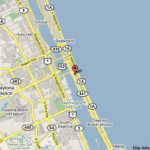 Map Of Daytona Beach Cottage 417 Daytona Beach