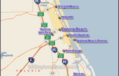 Map Of Daytona Beach Driving Areas