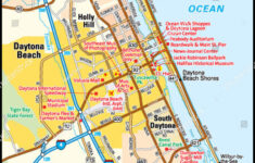 Map Of Daytona Beach Florida Area Printable Maps