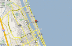 Map Of Daytona Beach Tropical Winds Resort Hotel Daytona Beach
