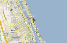 Map Of Daytona Inn Beach Resort Daytona Beach