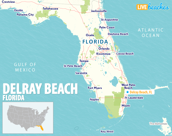 Delray Beach Map