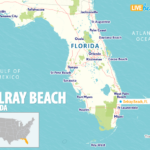 Map Of Delray Beach Florida Live Beaches