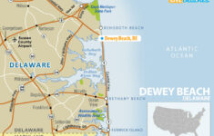Map Of Dewey Beach Delaware Live Beaches