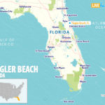 Map Of Flagler Beach Florida Live Beaches