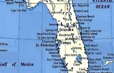 Map Of Florida Beaches On The Gulf Side Printable Maps