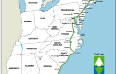 Map Of Florida East Coast Beach Towns Printable Maps