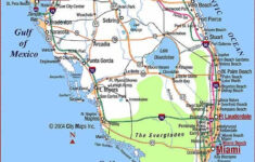 Map Of Florida East Coast Cities Map Of The World