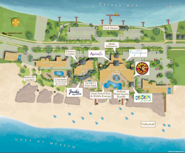 Fort Myers Beach Map