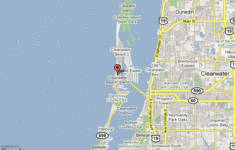Map Of Hilton Clearwater Beach Resort Clearwater Beach