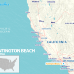 Map Of Huntington Beach California Live Beaches