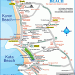 Map Of Karon And Kata Beaches Phuket Map