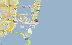Map Of Miami Beach Marriott At South Beach Miami