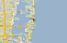 Map Of Miami Beach Resort Miami