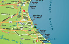 Map Of Myrtle Beach Area