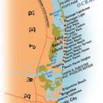 Map Of New Jersey Beaches South America Map
