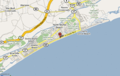 Map Of Ocean Boulevard Resort North Myrtle Beach