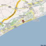 Map Of Ocean Boulevard Resort North Myrtle Beach