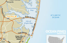 Map Of Ocean Pines Maryland Live Beaches