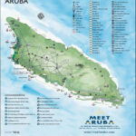 Map Of Palm Beach Aruba Palm Beach Map