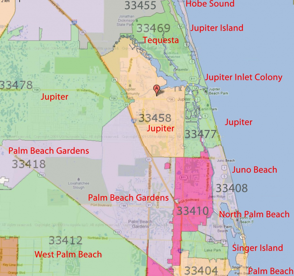Map Of Palm Beach County Florida Printable Maps