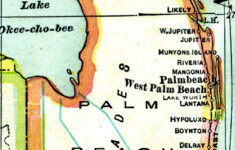 Map Of Palm Beach County Florida Printable Maps