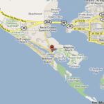 Map Of Panama City Beach Florida